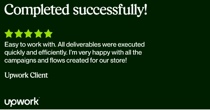Testimonial for salawu moshood email marketing